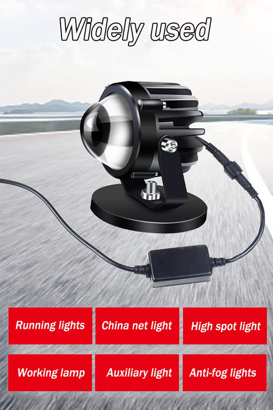 Rev Nexa 12V-80V LED Laser Spotlight Fog Lens 6000K Auxiliary Light